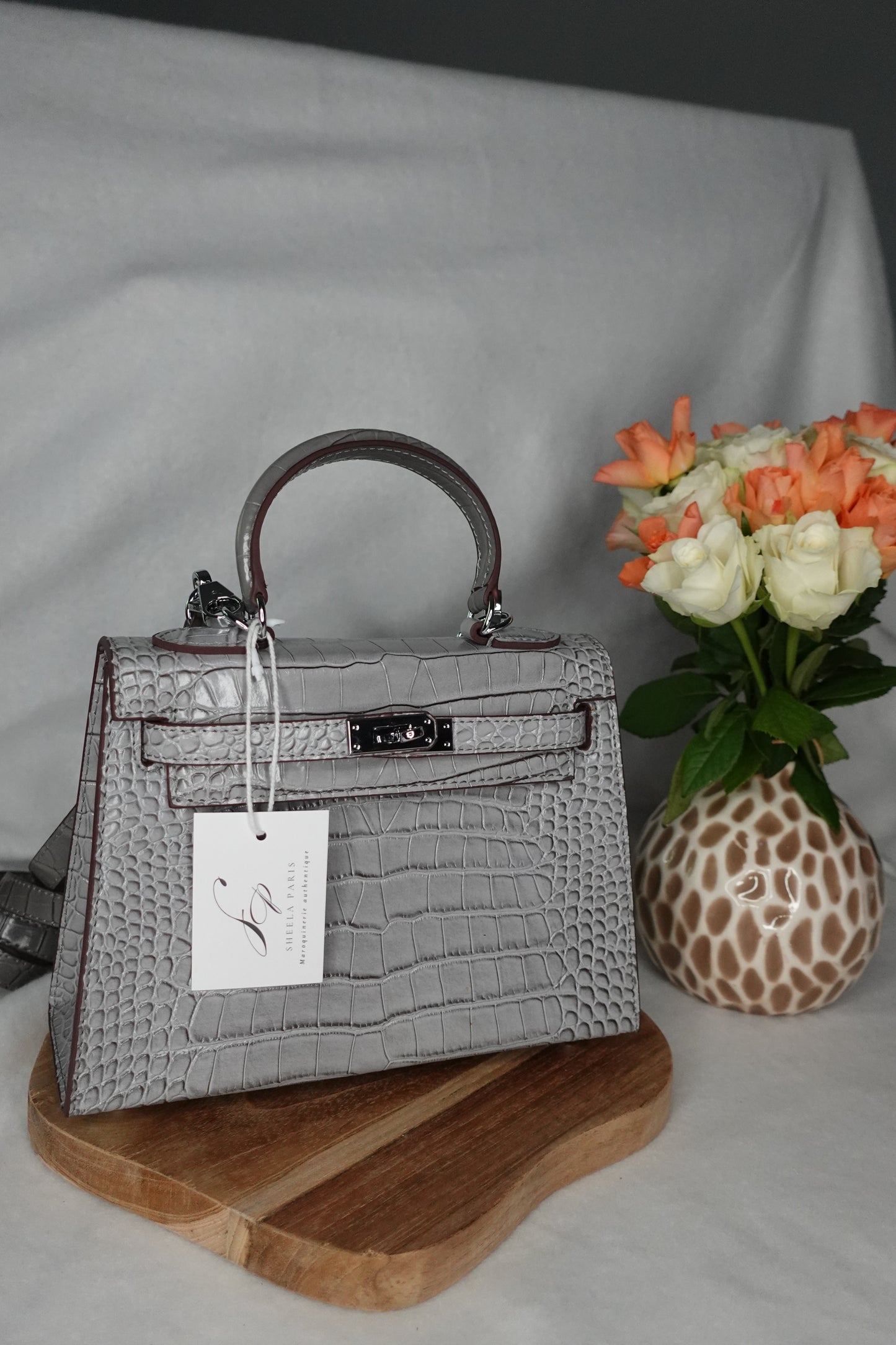 Sac Kellyana en Cuir Alligator