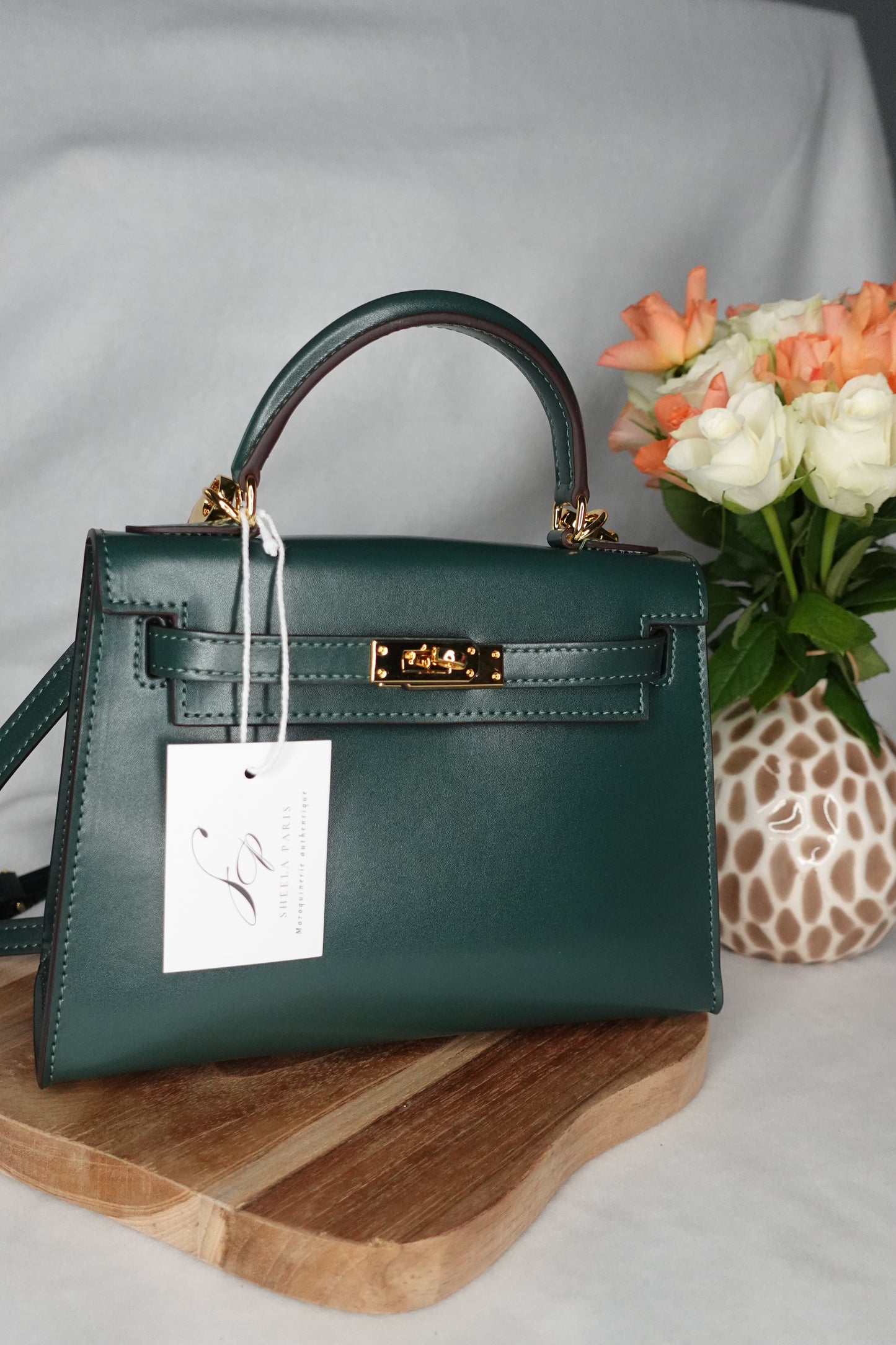 Sac Kellyana en Cuir Lisse