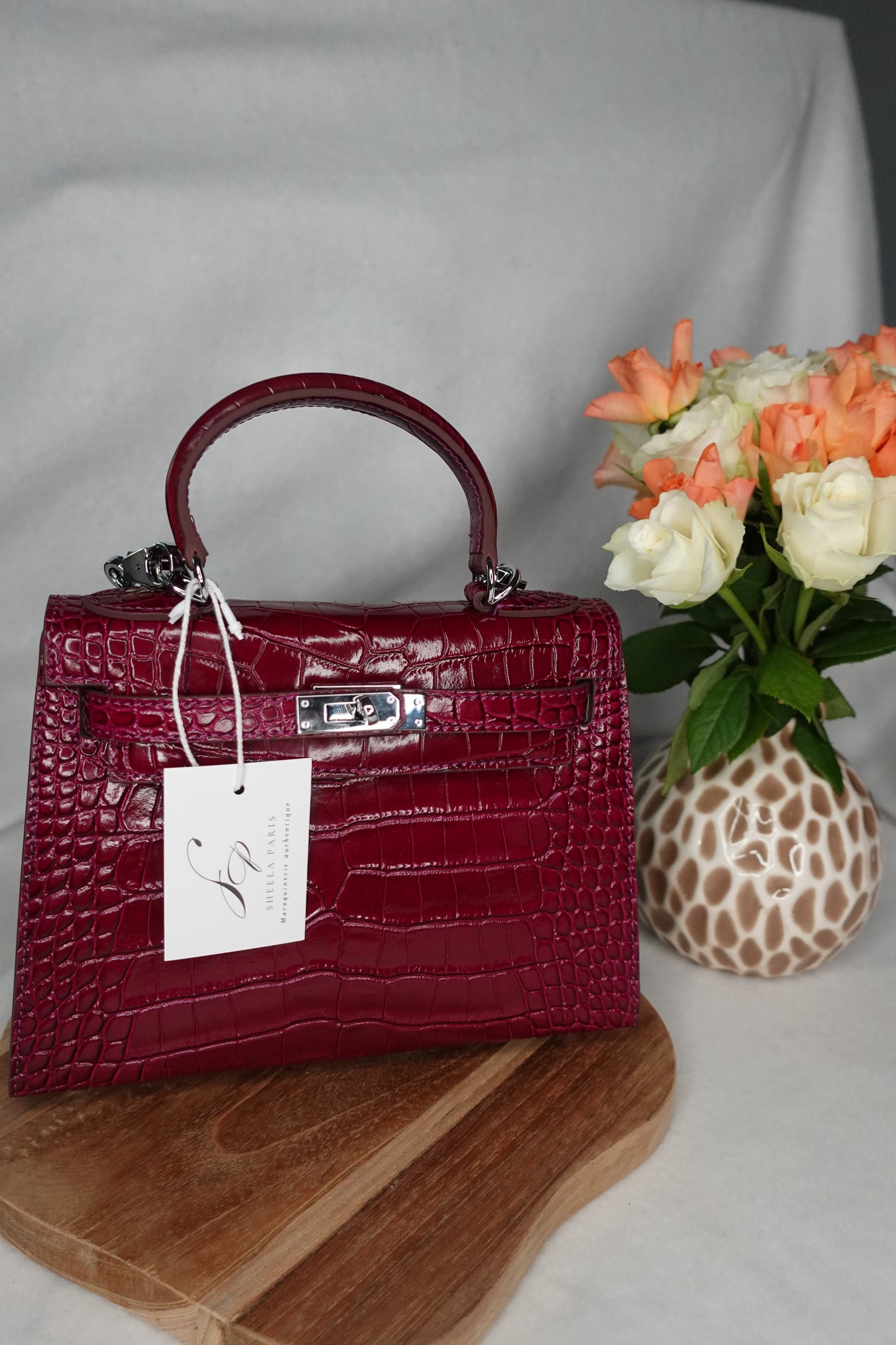 Sac Kellyana Cuir Alligator