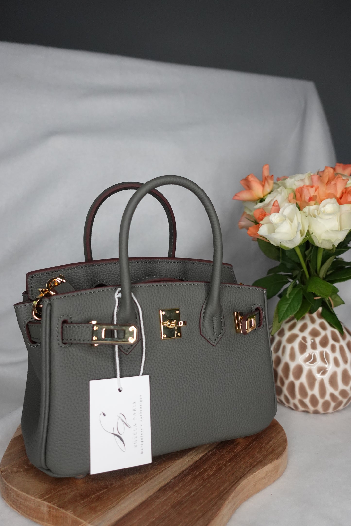 Sac Keira en Cuir en Grainé