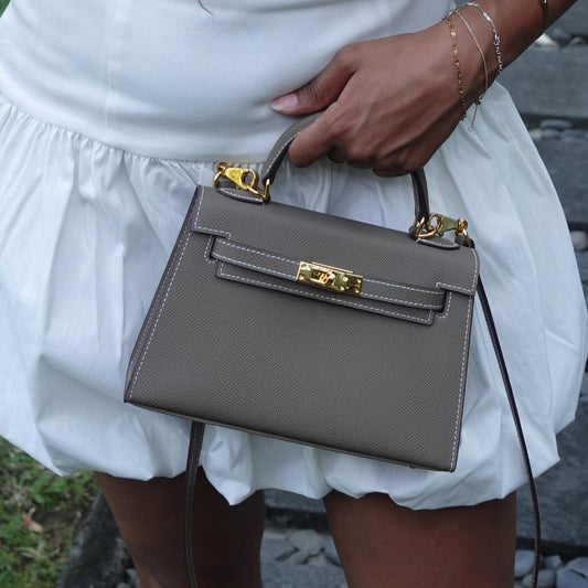 Sac Kellyana Cuir Grainé